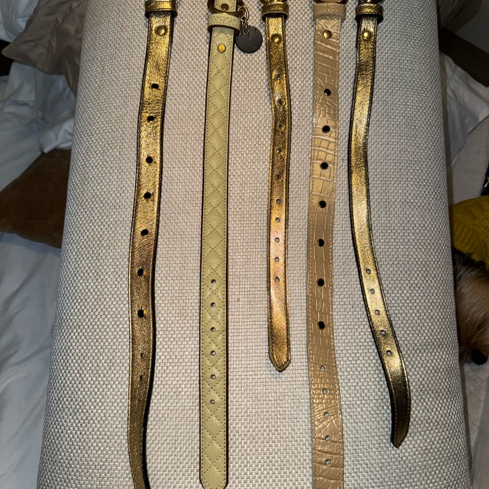 Pink Leather Belt Set - Picture 13 of 16
